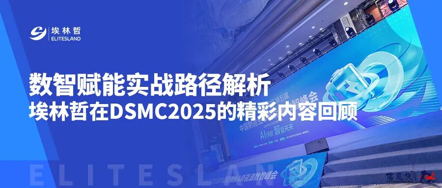 精彩回顾 | 埃林哲亮相 DSMC 2025峰会，解码制造与新能源数智新路径